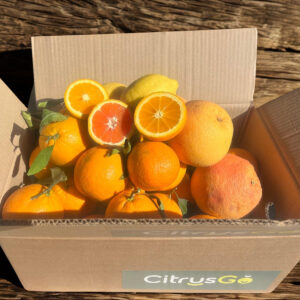 CAJA MIX Naranja SALUSTIANA, NAVEL BARNFIELD, RUBY VALENCIA, POMELO Y LIMÓN