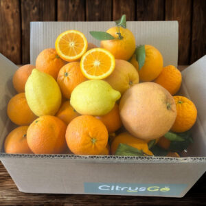 CAJA MIX Naranja SALUSTIANA, NAVEL BARNFIELD, POMELO Y LIMÓN