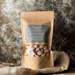 Pistacho tostado de cosecha propia – Pack de 2 bolsas de 450gr.