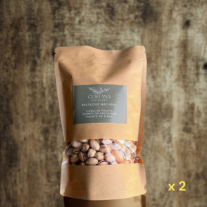Pistacho natural crudo de cosecha propia – Pack de 2 bolsas de 450 g